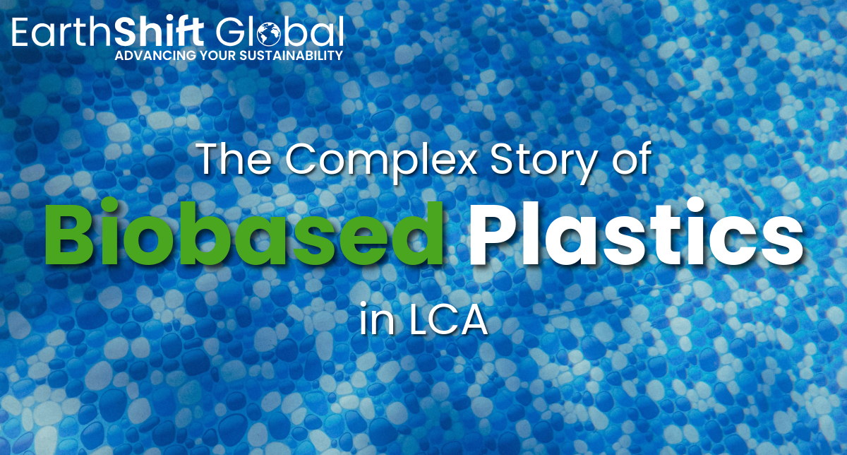 poster for the complex story of biobased platics in lca